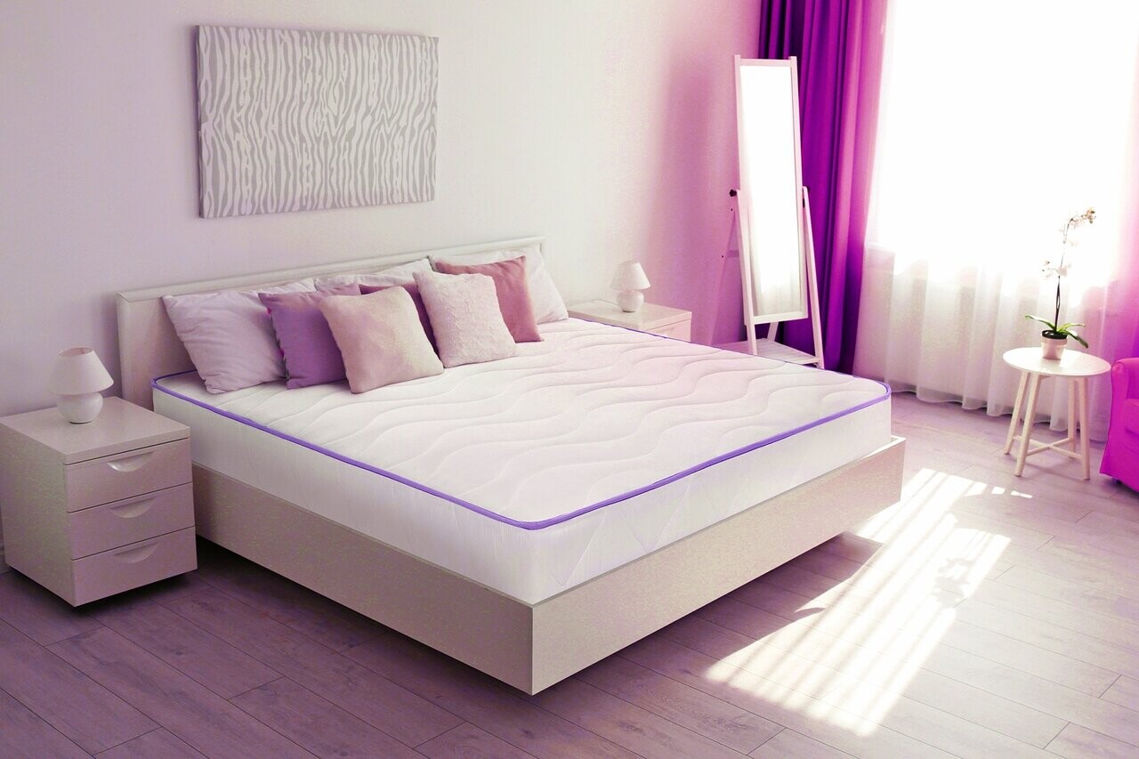 Saltea Green Future Super Ortopedica Purple Line, H 16 cm