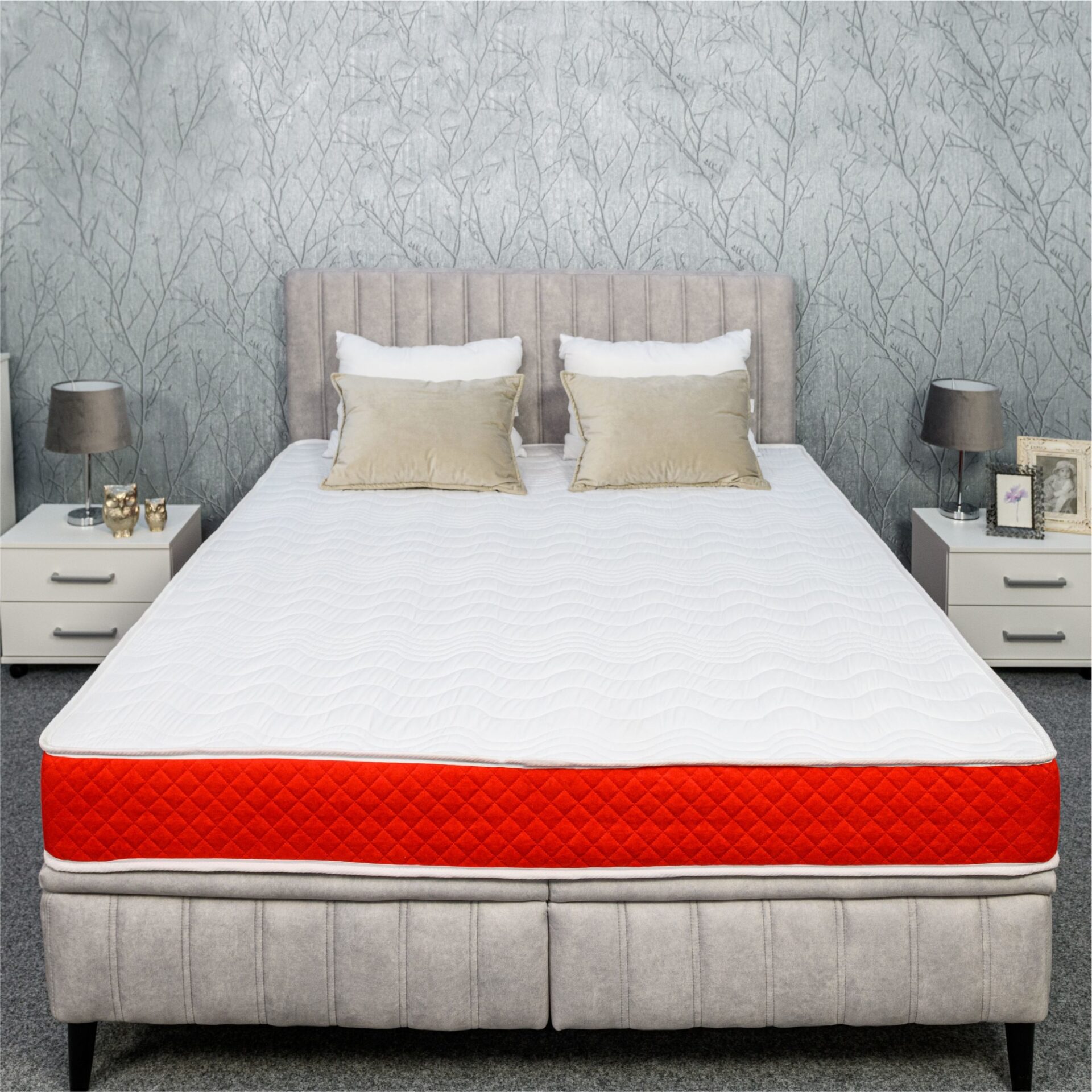 Saltea ortopedica BEST SLEEP Diamond Red DoubleSide