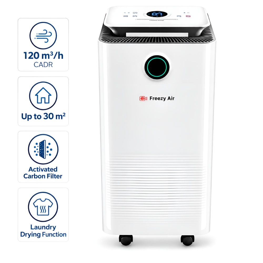Dezumidificator si purificator aer freezy air dry pro 12l Dezumidificator si purificator aer freezy air dry pro 12l